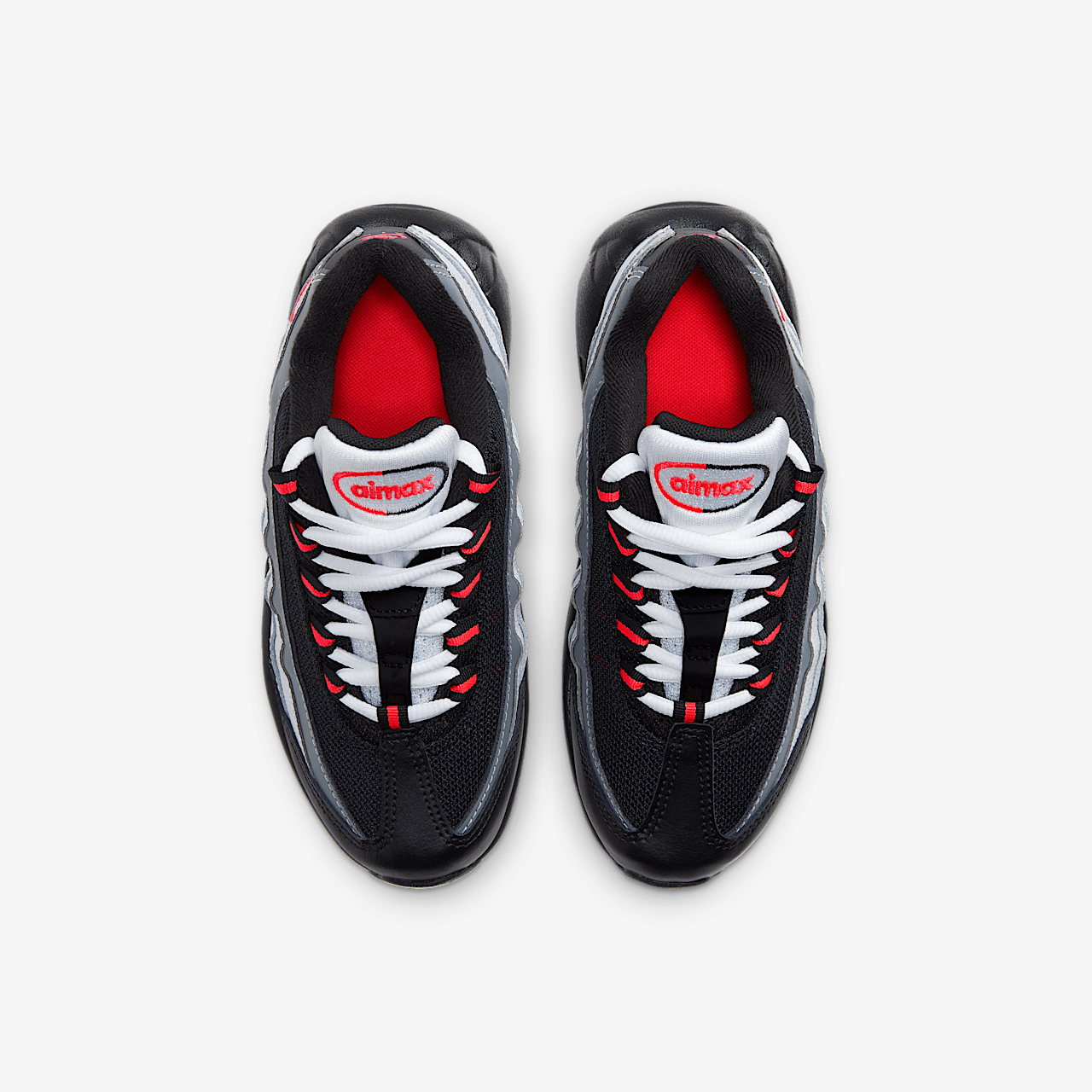 Nike Air Max 95 sneaker Wit/Pure Platinum/Cool Grey/Infrared 23