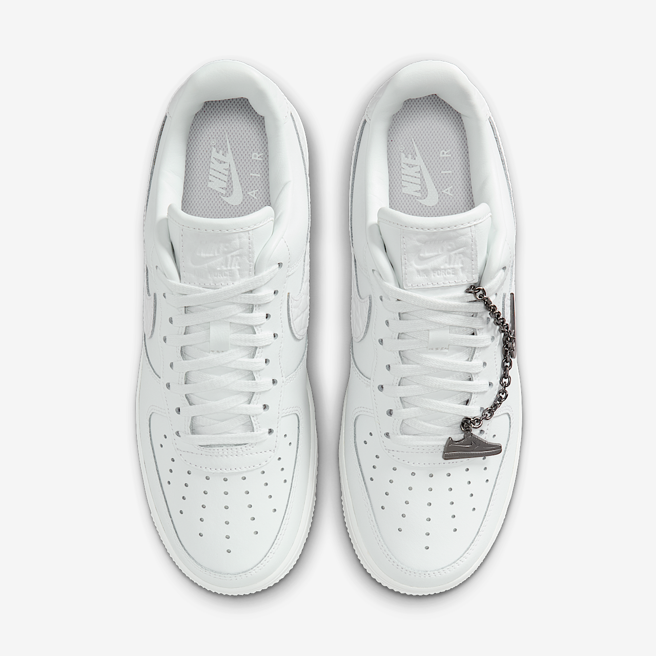 Nike Air Force 1 sneaker Summit White/Wit/Metallic Silver/Summit White