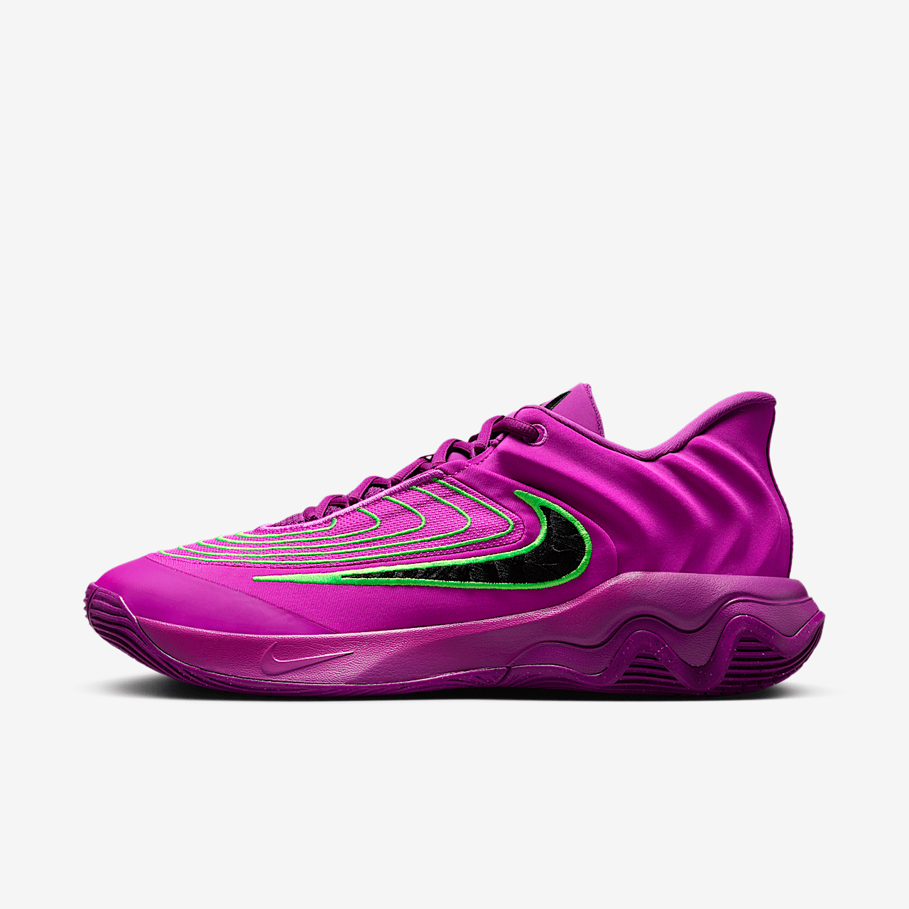 Nike  sneaker Hyper Violet/Green Strike/Bold Berry/Zwart