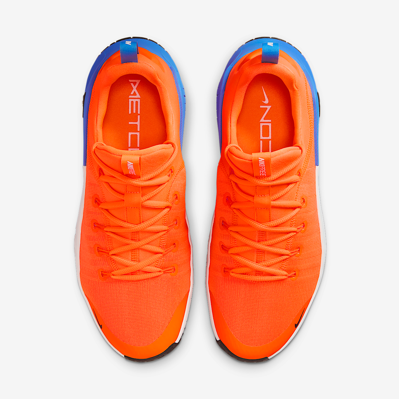 Nike Free sneaker Total Orange/Photo Blue/Zwart/Wit