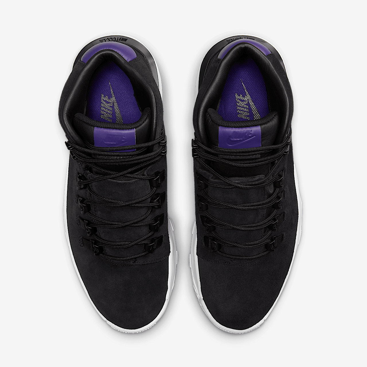 Nike  sneaker Zwart/Wit/Zwart/Court Purple