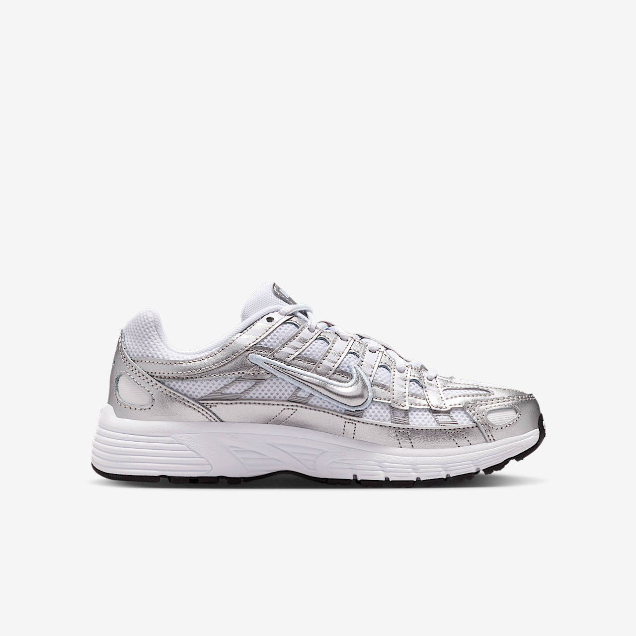 Nike P-6000 sneaker Wit/Blue Tint/Zwart/Metallic Silver
