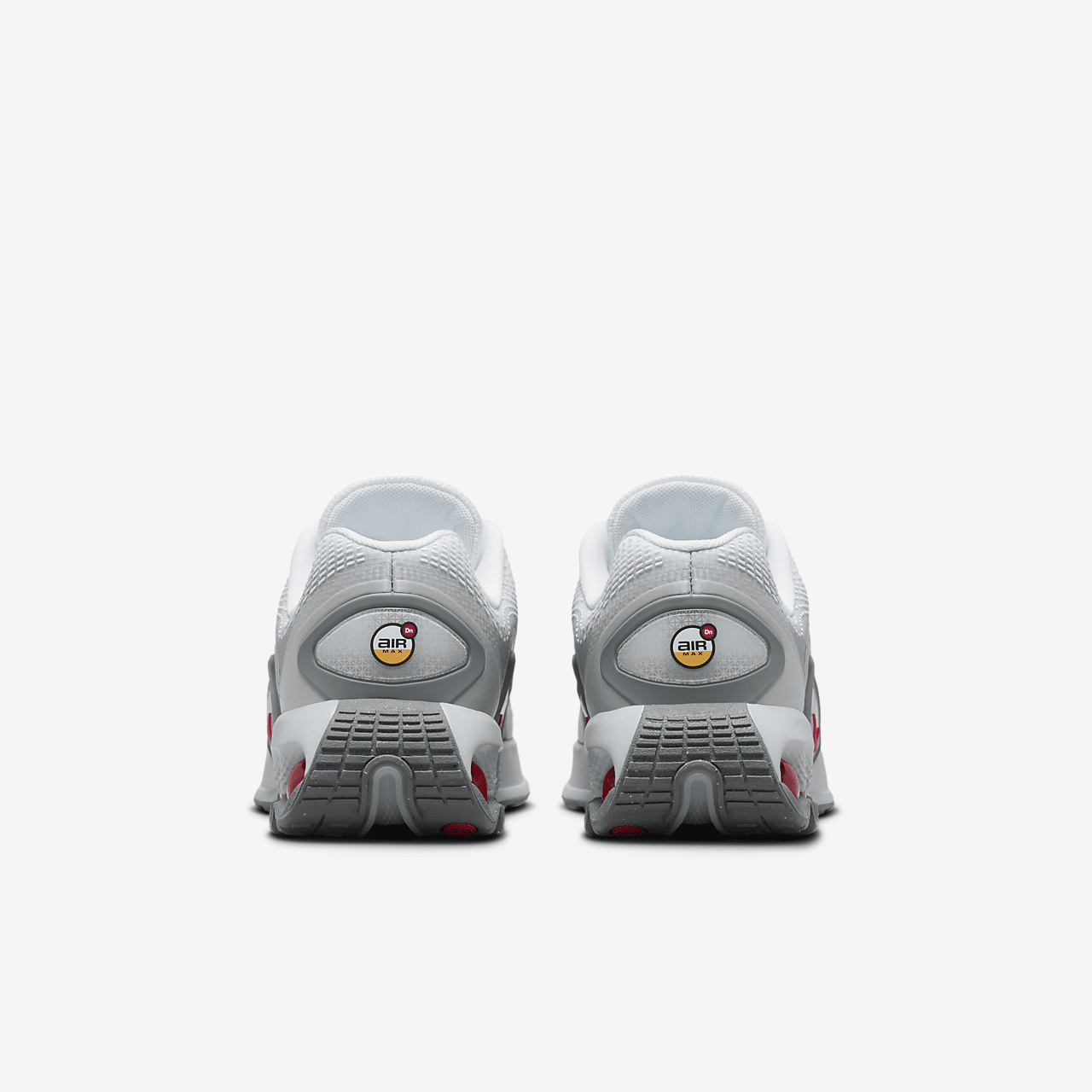 Nike Air Max DN sneaker Light Smoke Grey/Wit/Smoke Grey/University Red