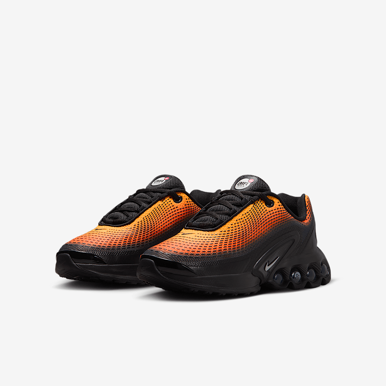 Nike Air Max DN sneaker Zwart/Laser Orange/Total Orange/Light Smoke Grey