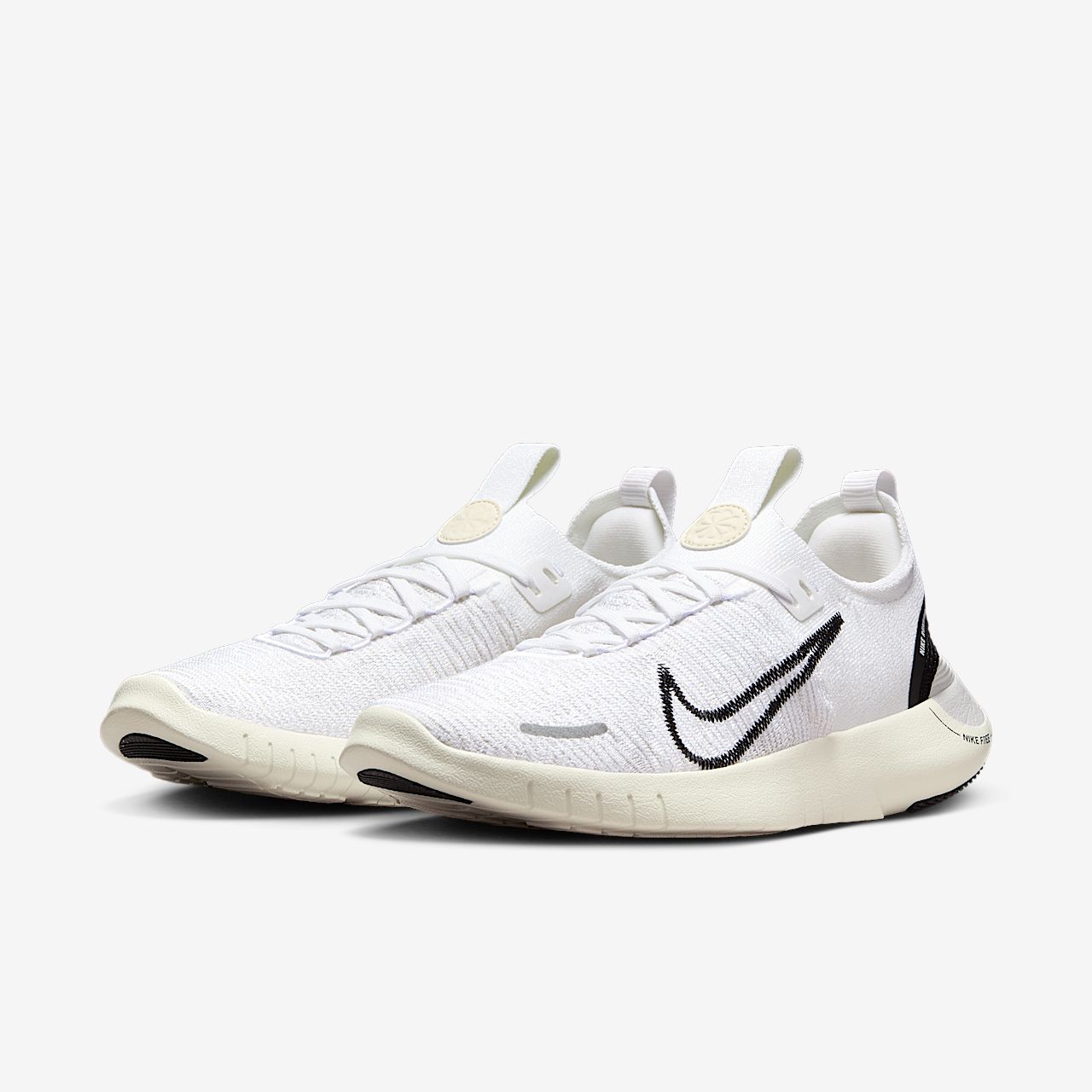 Nike Free sneaker Wit/Coconut Milk/Photon Dust/Zwart