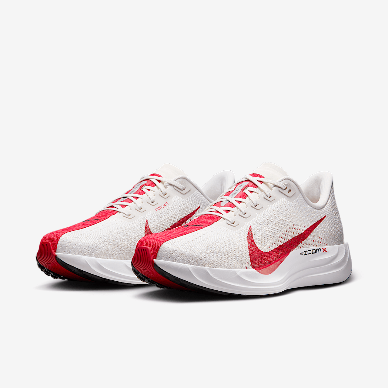 Nike Pegasus sneaker Platinum Tint/Phantom/Zwart/University Red