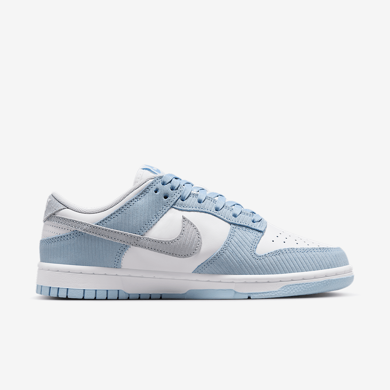 Nike Dunk Low sneaker Light Armory Blue/Wit/Football Grey