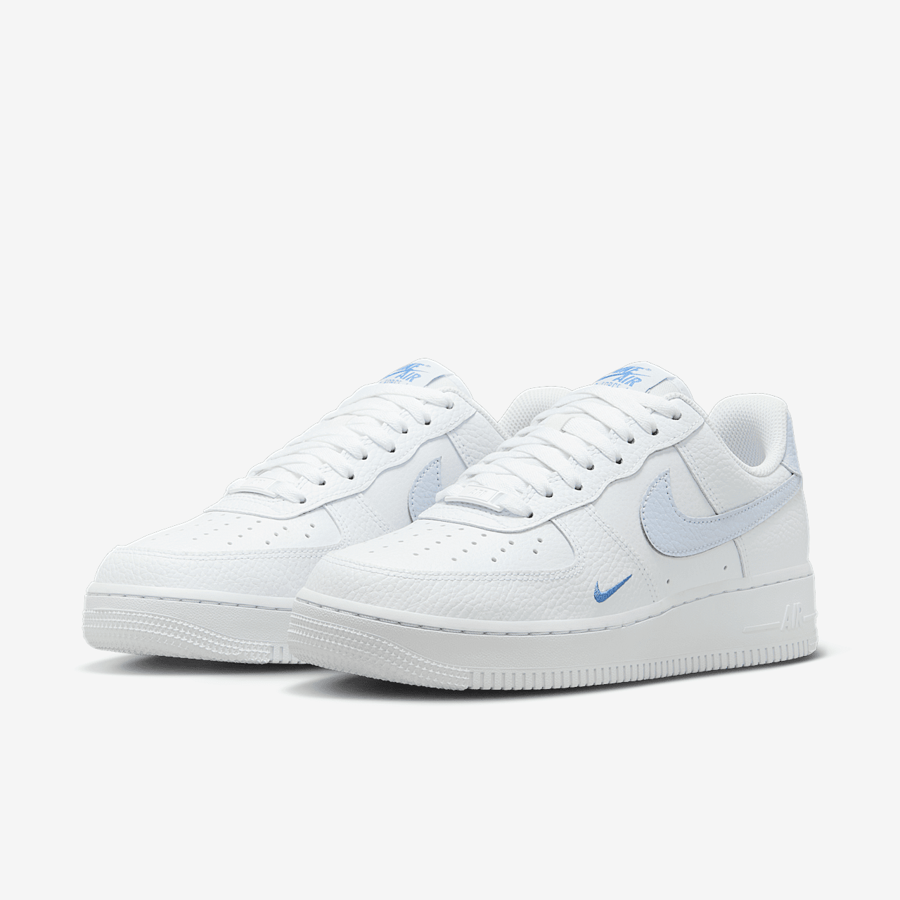 Nike Air Force 1 sneaker Wit/Aegean Storm/Football Grey