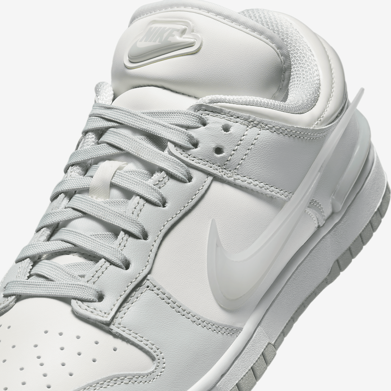 Nike Dunk Low sneaker Light Silver/Wit/Sail