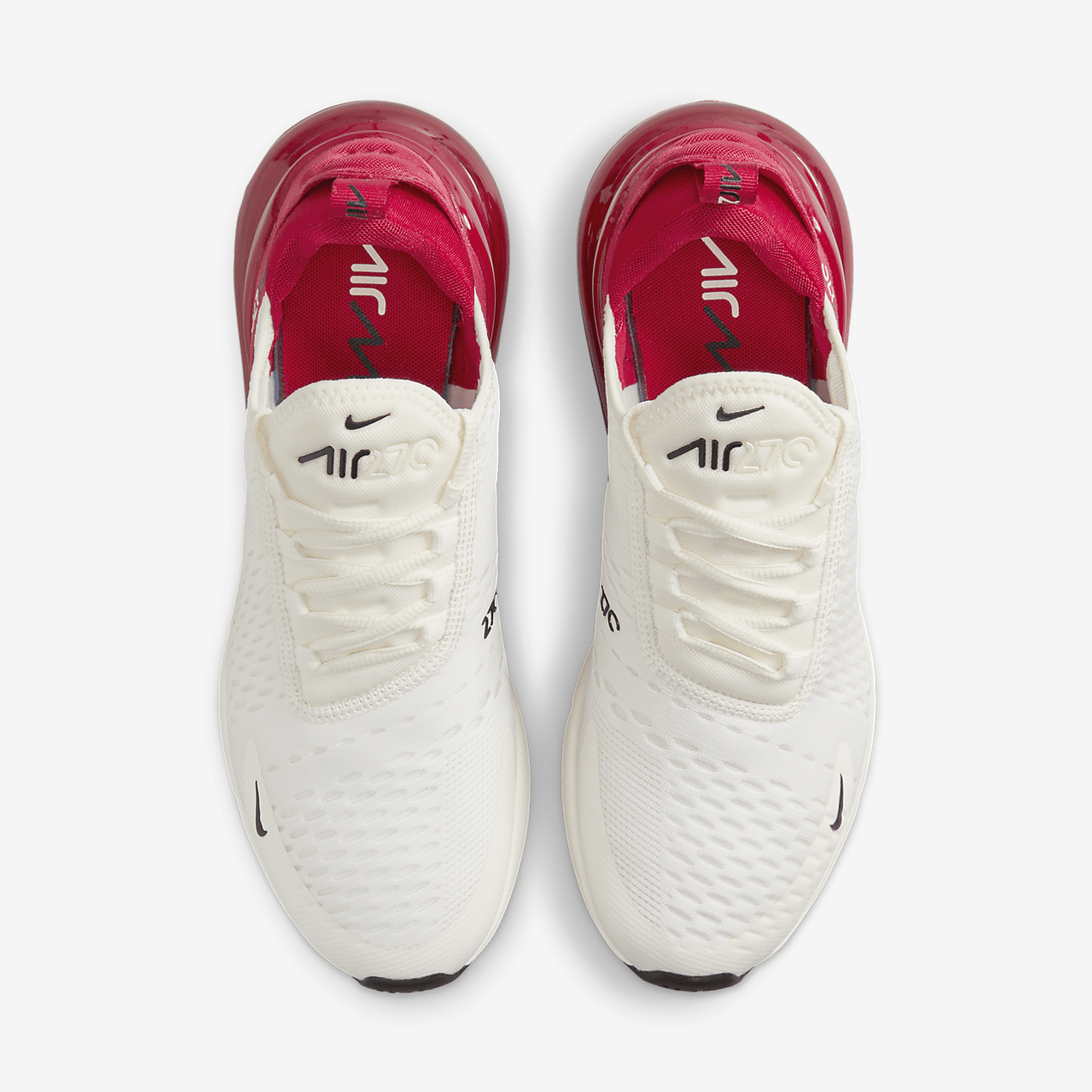 Nike Air max 270 sneaker Gym Red/Zwart/Sail