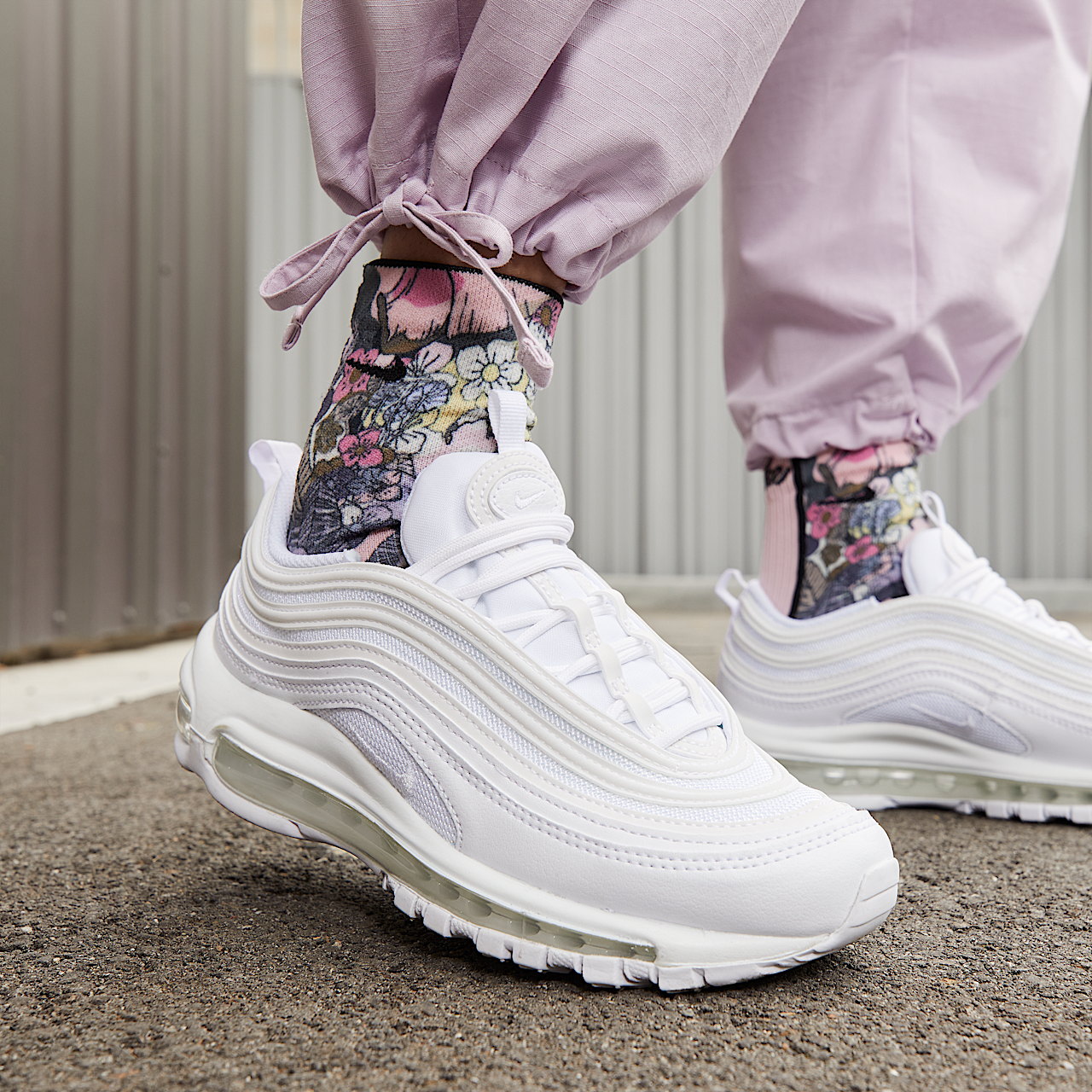 Nike Air Max 97 sneaker Wit/Wit/Wit