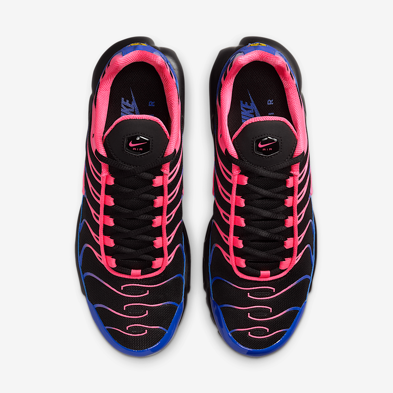 Nike Air Max Plus sneaker Zwart/Racer Blue/Salsa Red/Hyper Pink