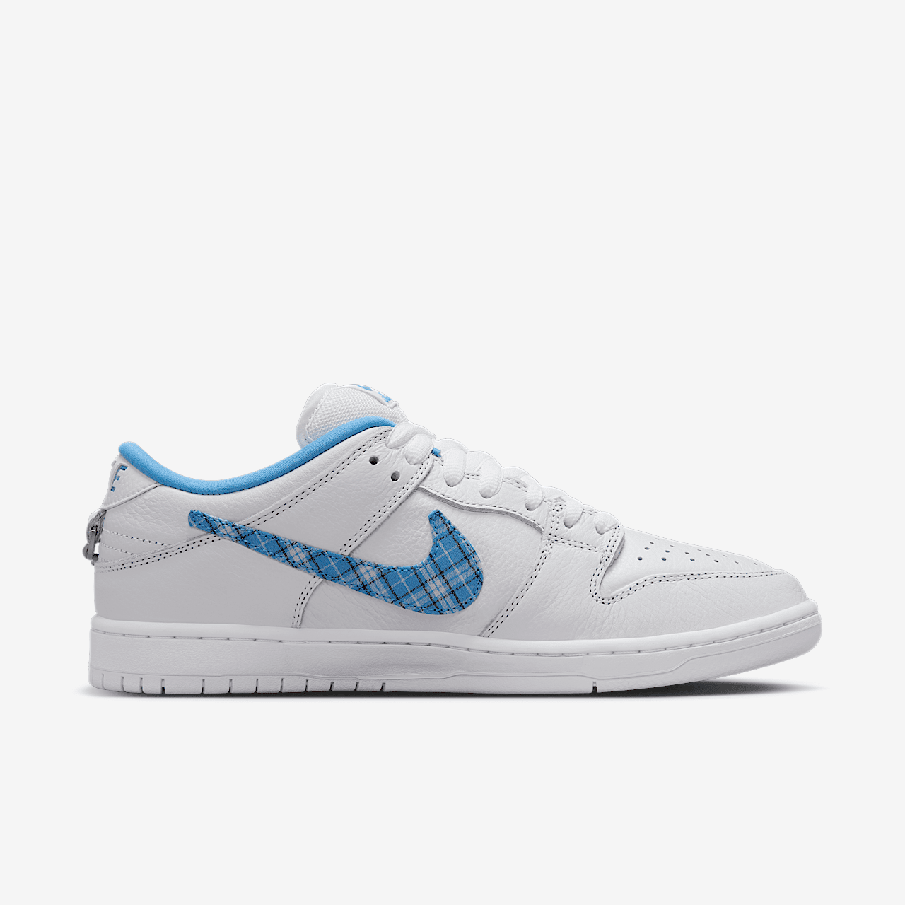 Nike Dunk Low sneaker Wit/Wit/Midnight Navy/University Blue