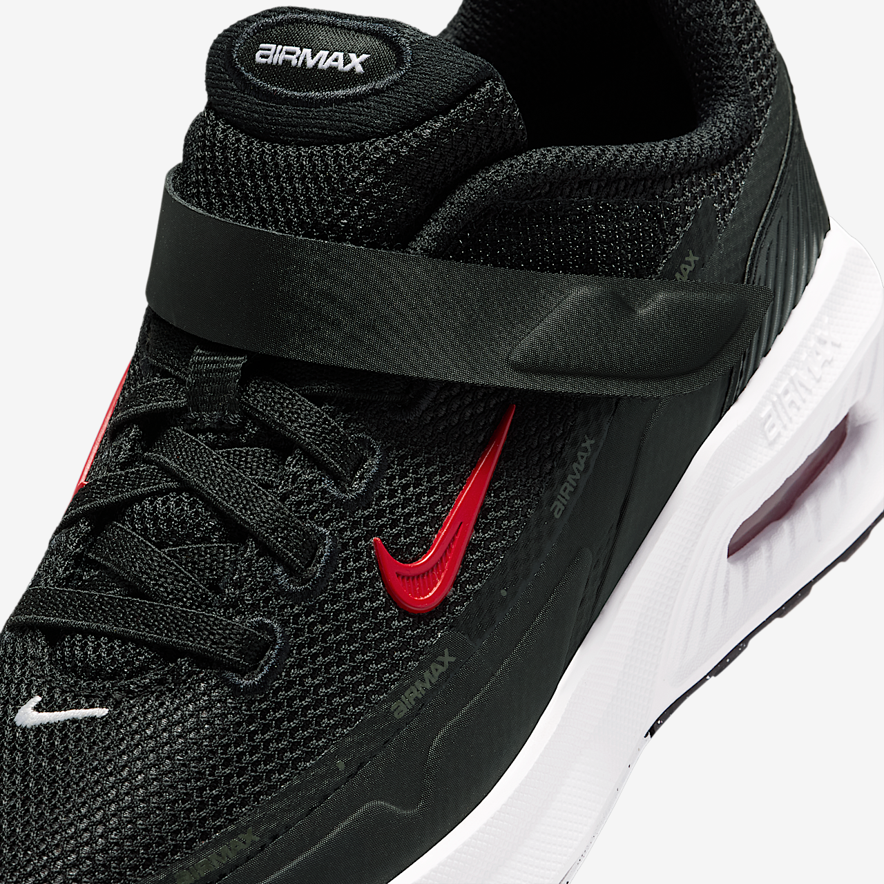 Nike Air Max sneaker Zwart/Wit/Anthracite/University Red