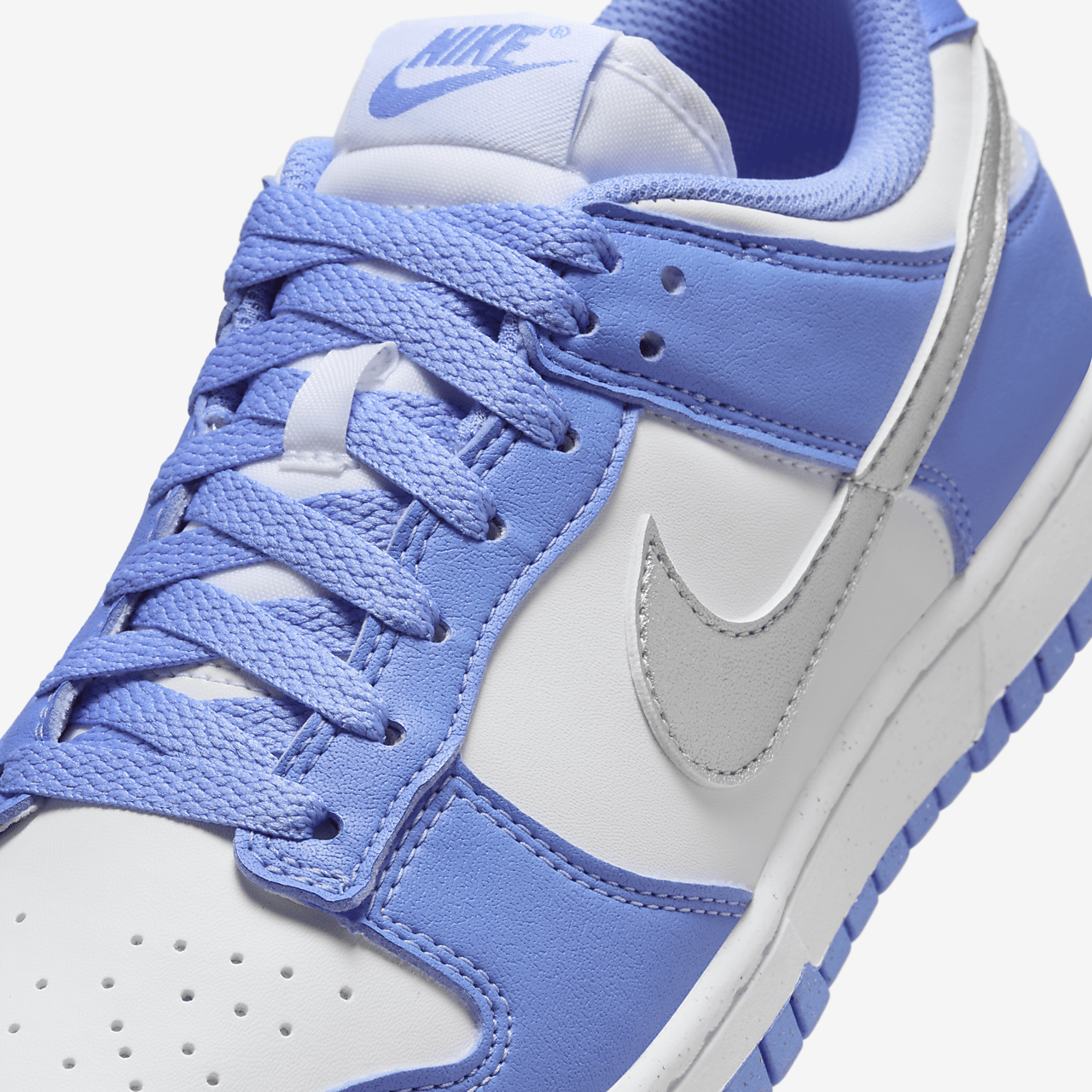 Nike Dunk Low sneaker Royal Pulse/Wit/Metallic Silver