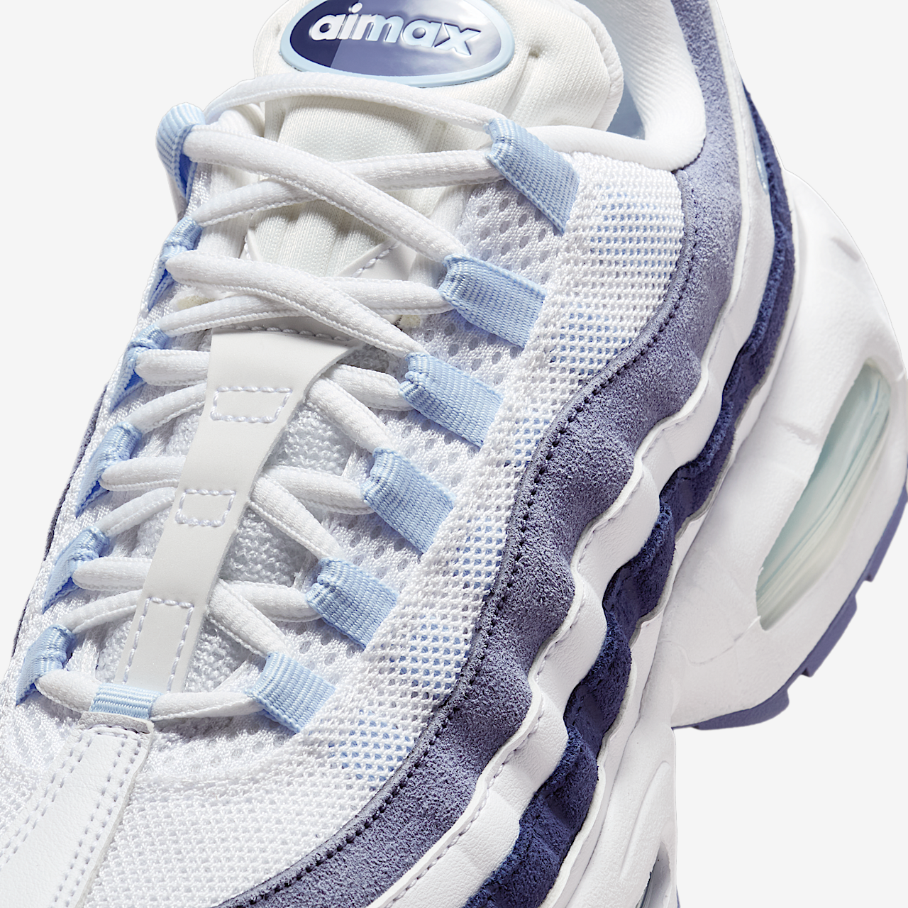 Nike Air Max 95 sneaker Wit/World Indigo/Midnight Navy/Celestine Blue