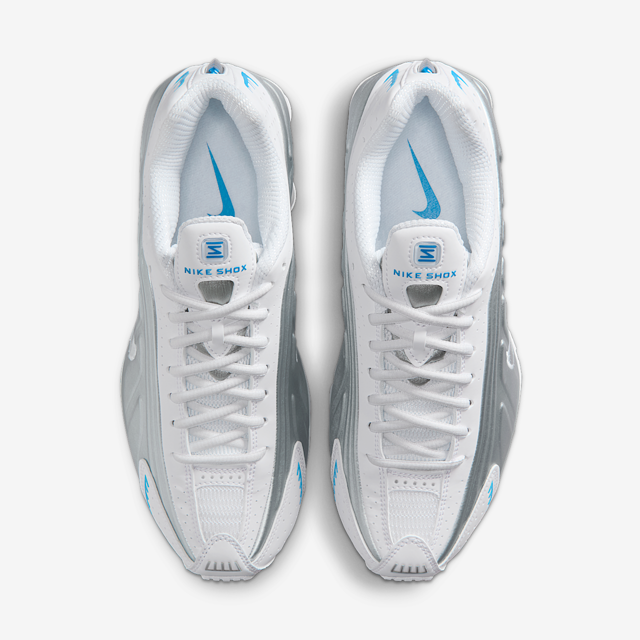 Nike Nike Shox sneaker Wit/Blue Hero/Metallic Silver