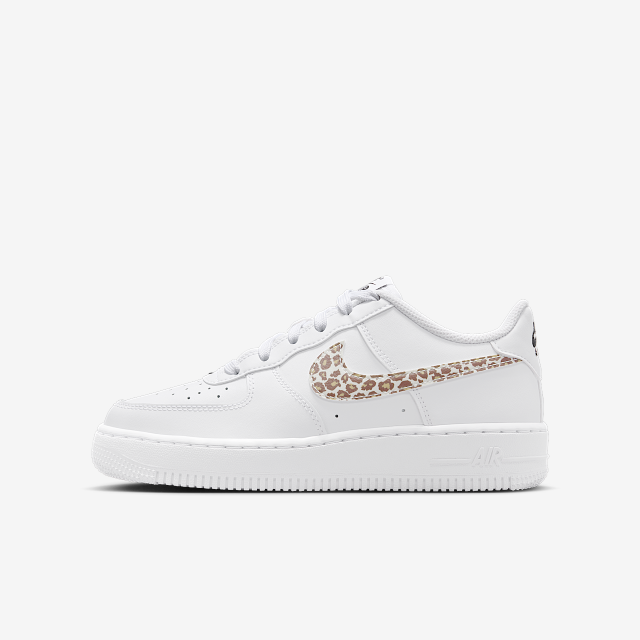Nike Air Force 1 sneaker Wit/Zwart