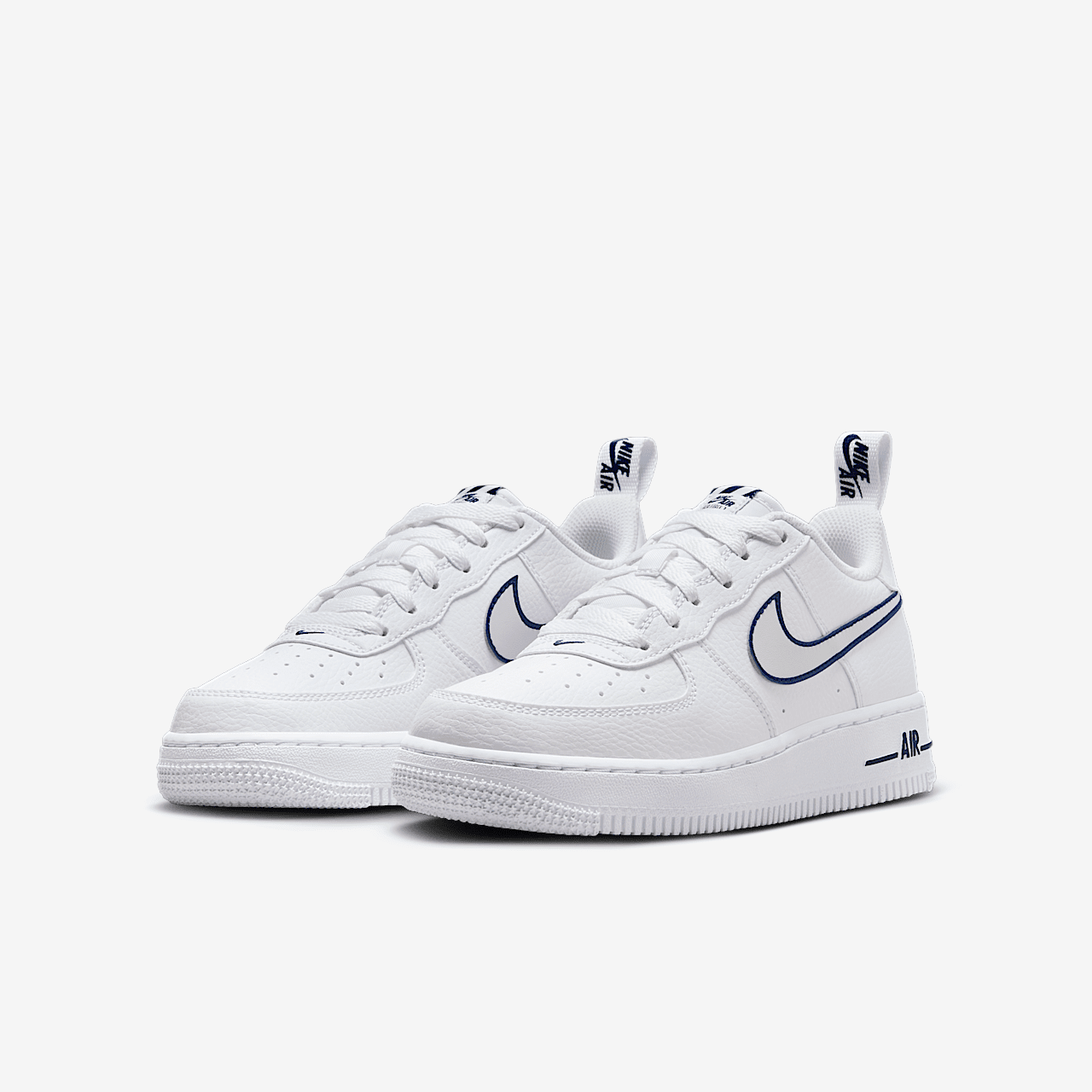 Nike Air Force 1 sneaker Wit/Midnight Navy/Photon Dust
