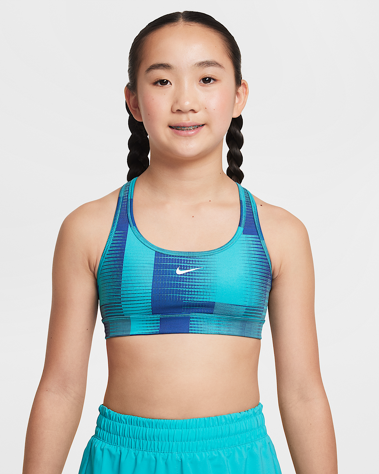 Детские  Nike Pro Big Kids' (Girls') Dri-FIT Reversible Sports Bra