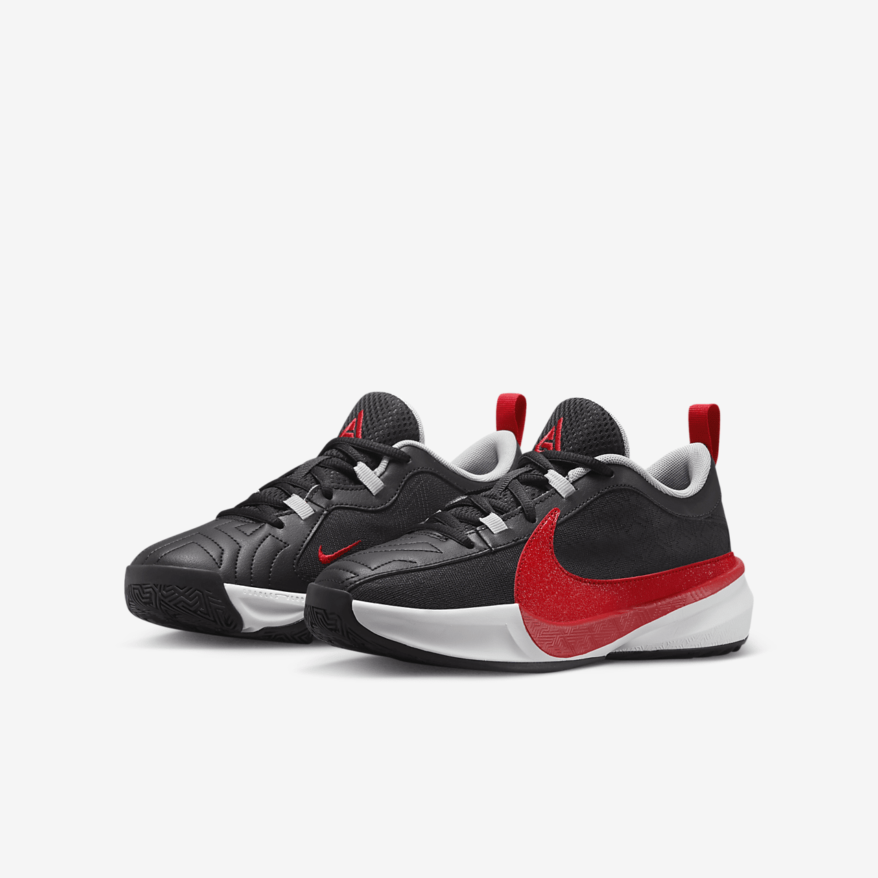 Nike  sneaker Zwart/Pure Platinum/Wolf Grey/University Red