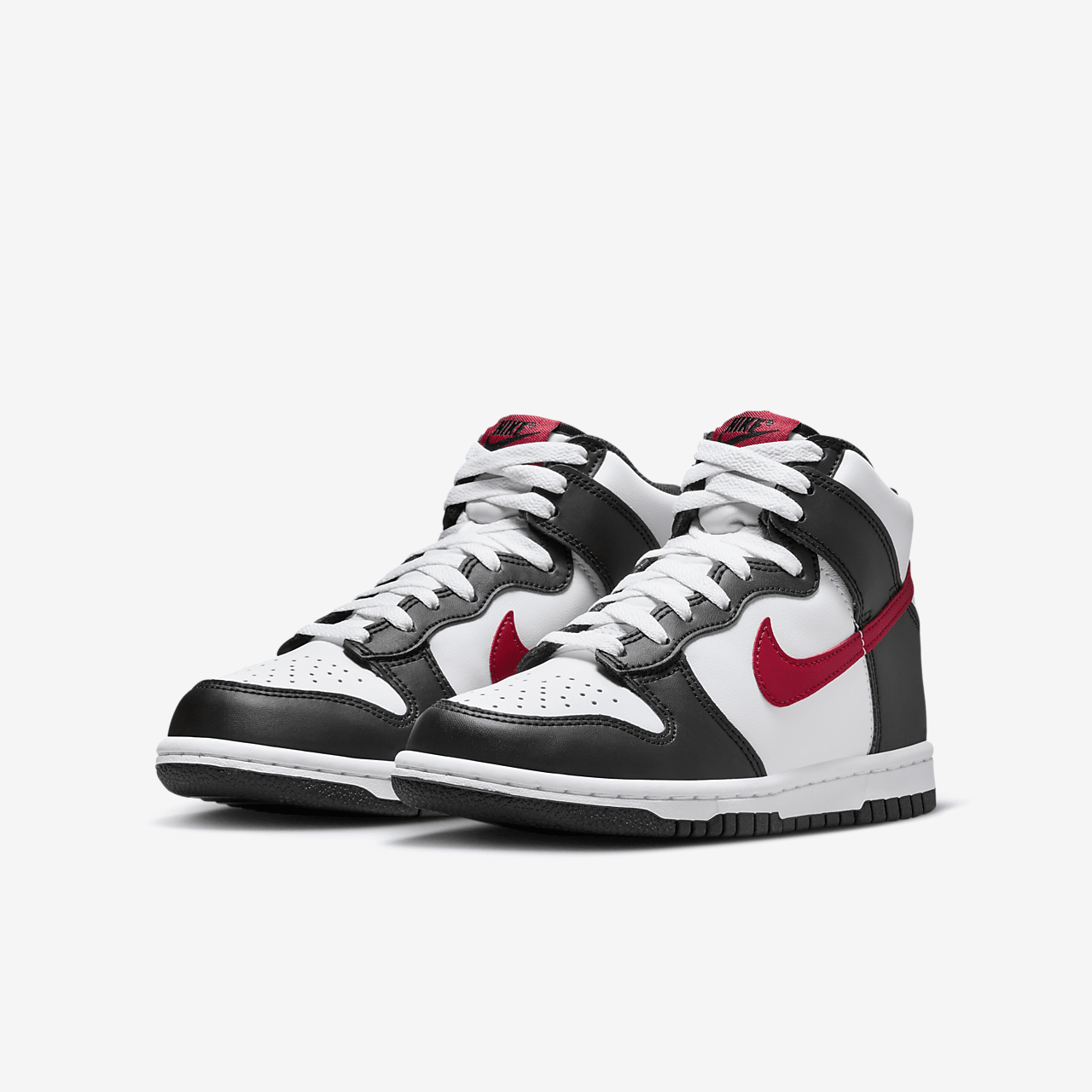 Nike Dunk High sneaker Wit/Zwart/Gym Red