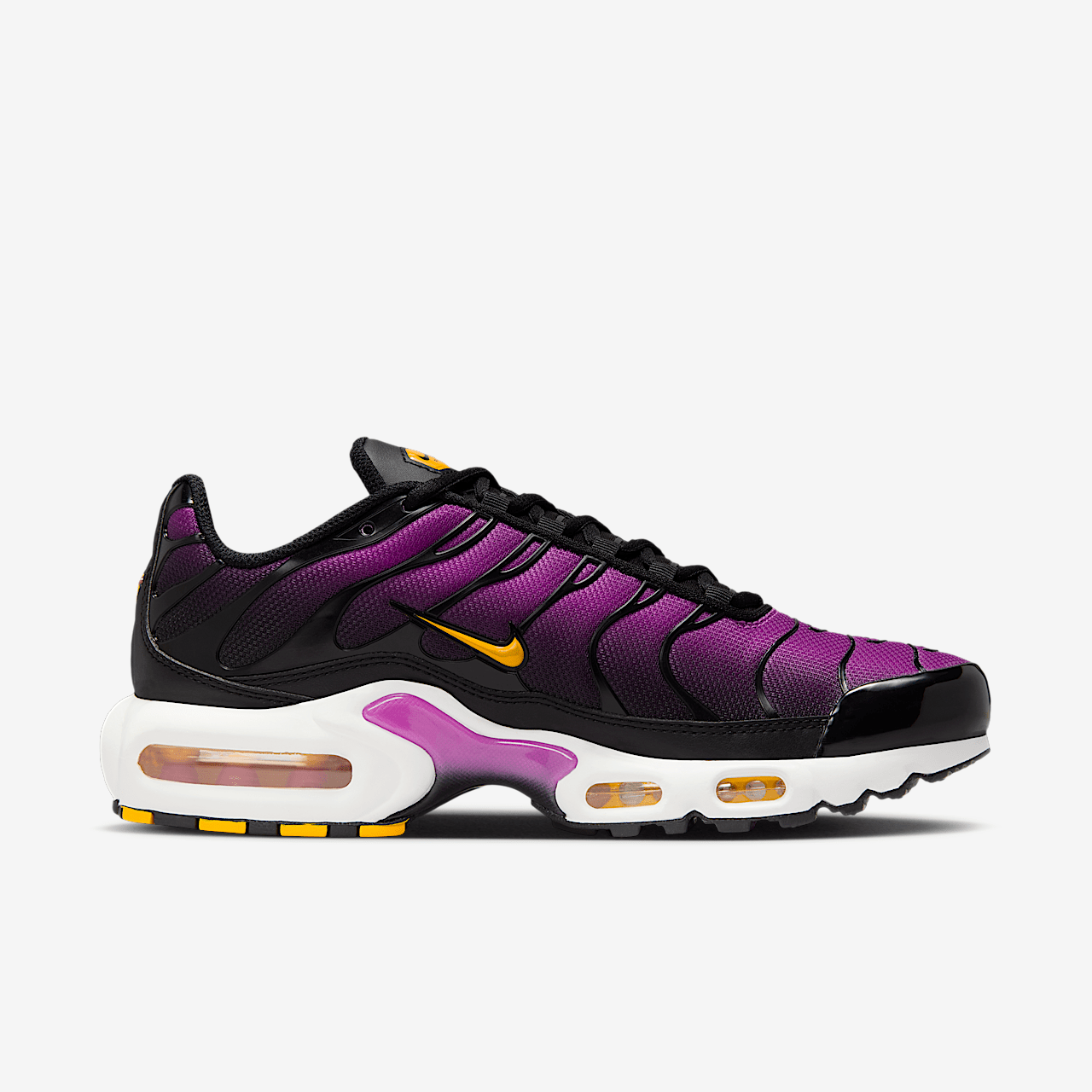Nike Air Max Plus sneaker Zwart/Laser Orange/Wit/Hyper Violet