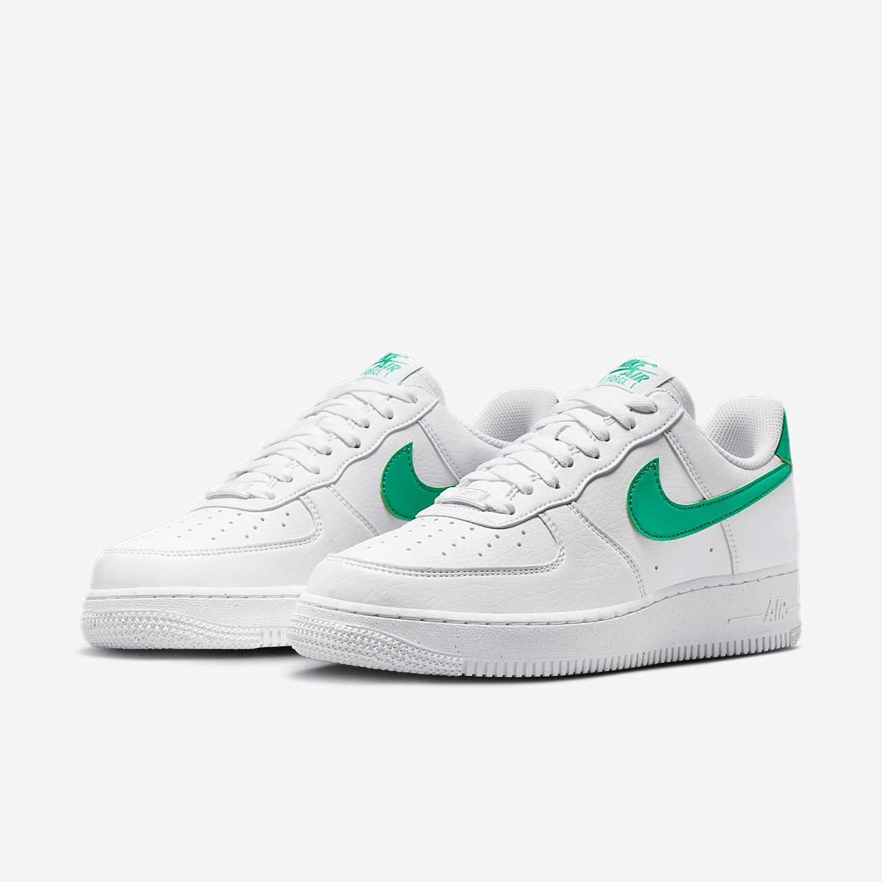 Nike Air Force 1 sneaker Wit/Stadium Green