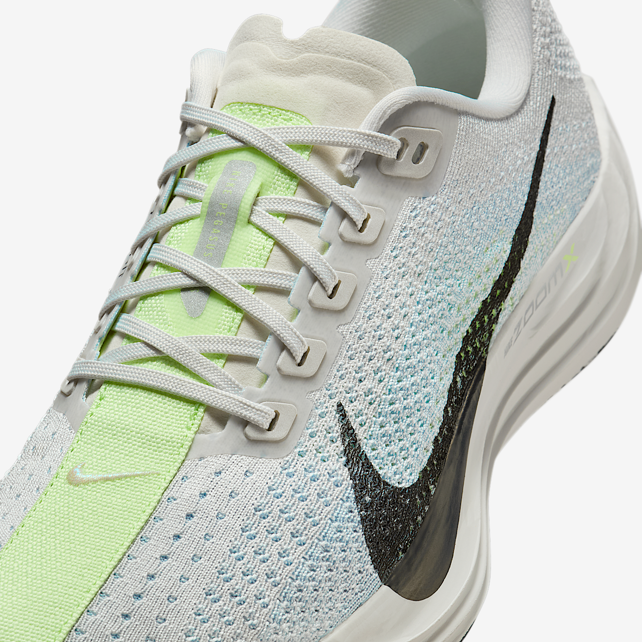 Nike Pegasus sneaker Platinum Tint/Pure Platinum/Barely Volt/Zwart