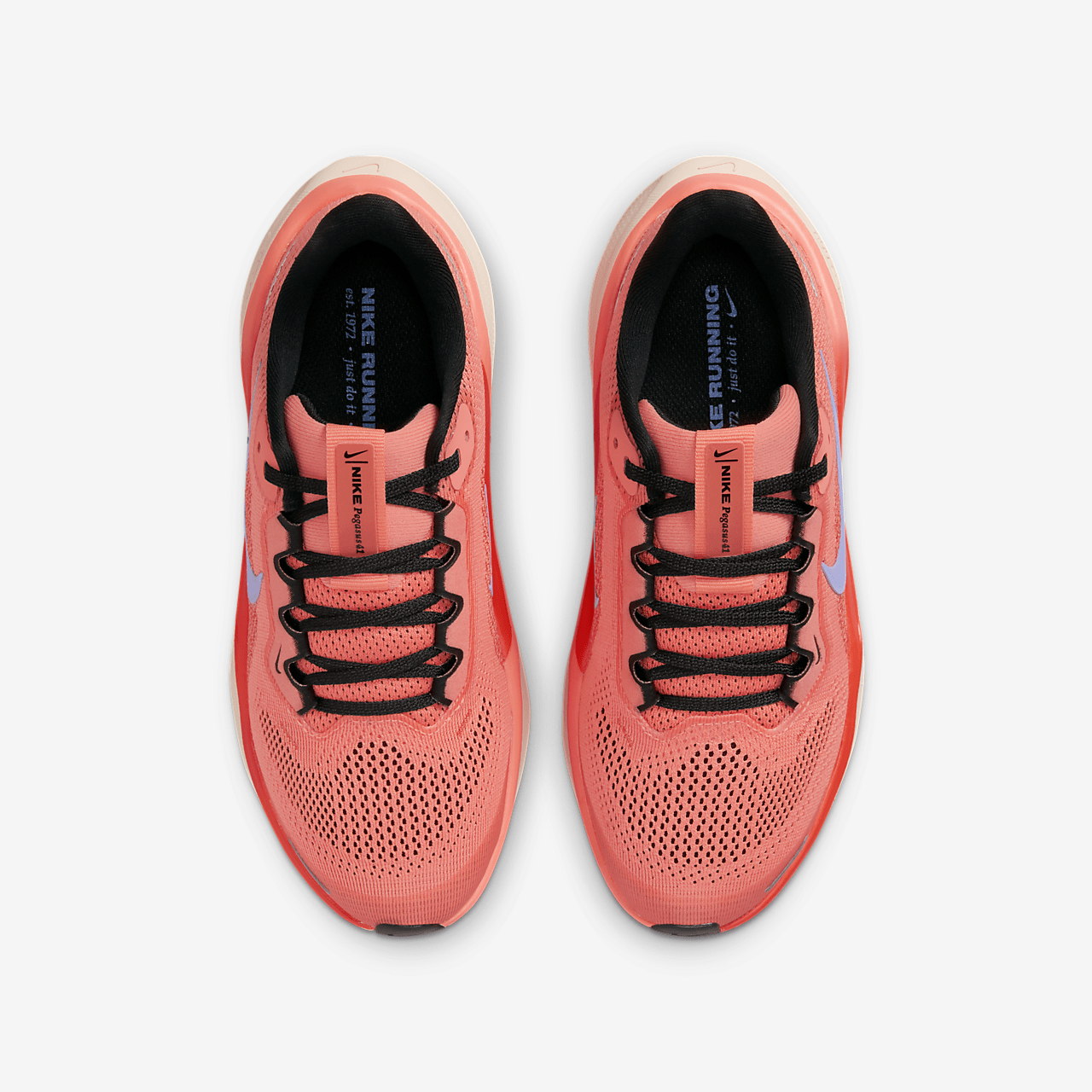 Nike Pegasus sneaker Light Wild Mango/Cosmic Clay/Zwart/Royal Pulse
