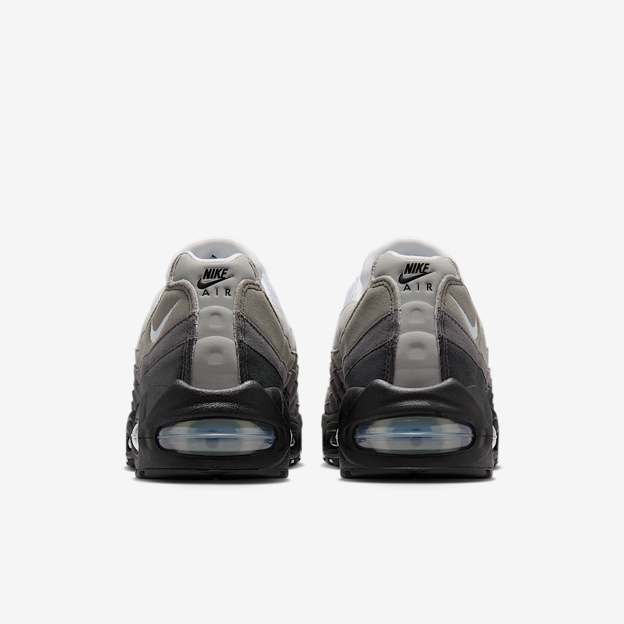 Nike Air Max 95 sneaker Zwart/Wit/Medium Grey/Blue Tint