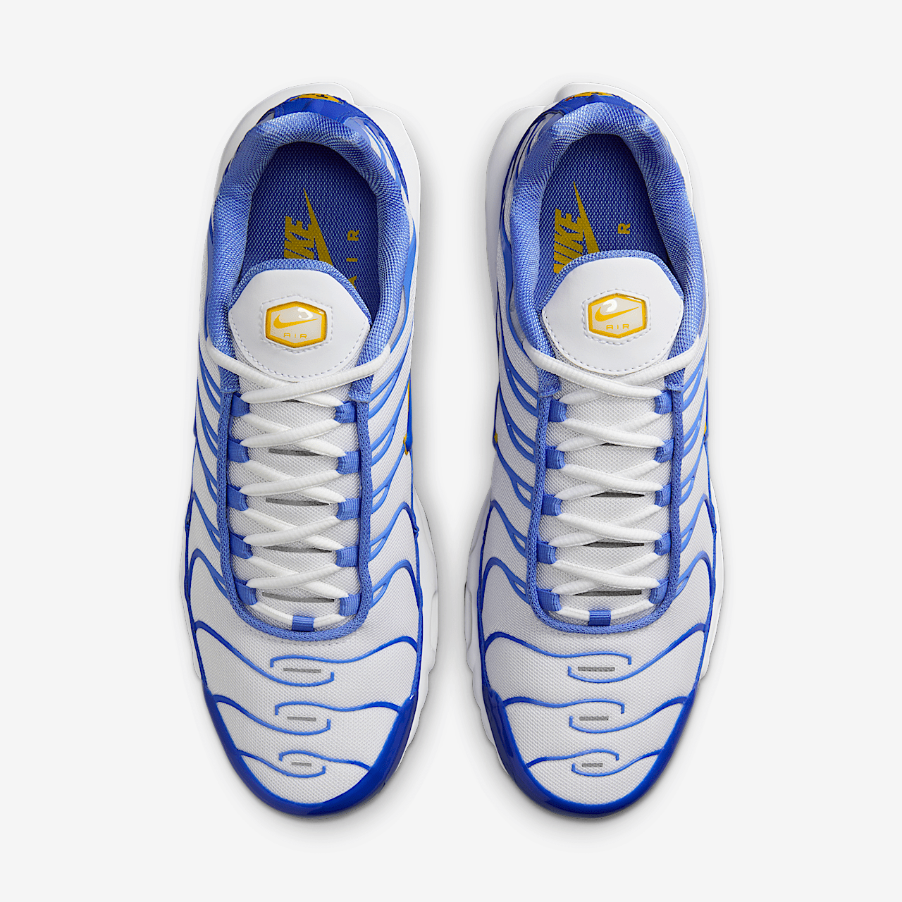 Nike Air Max Plus sneaker Wit/Polar/Varsity Maize/Lyon Blue