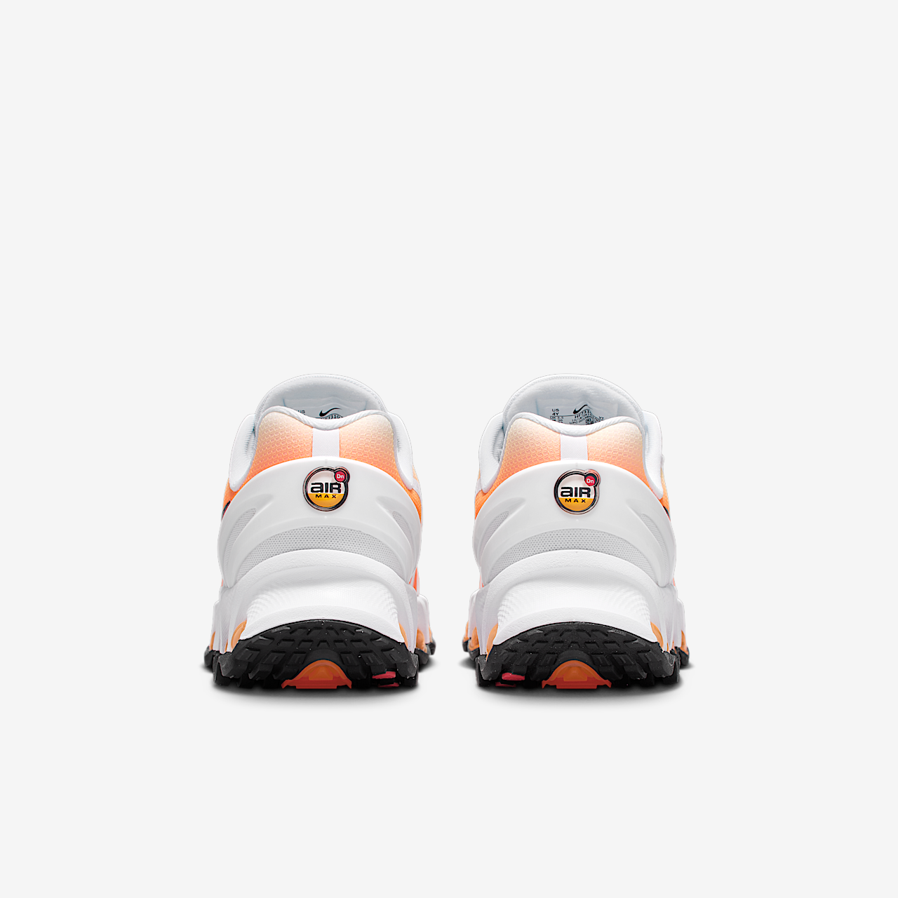 Nike Air Max DN sneaker Wit/Total Orange/Zwart