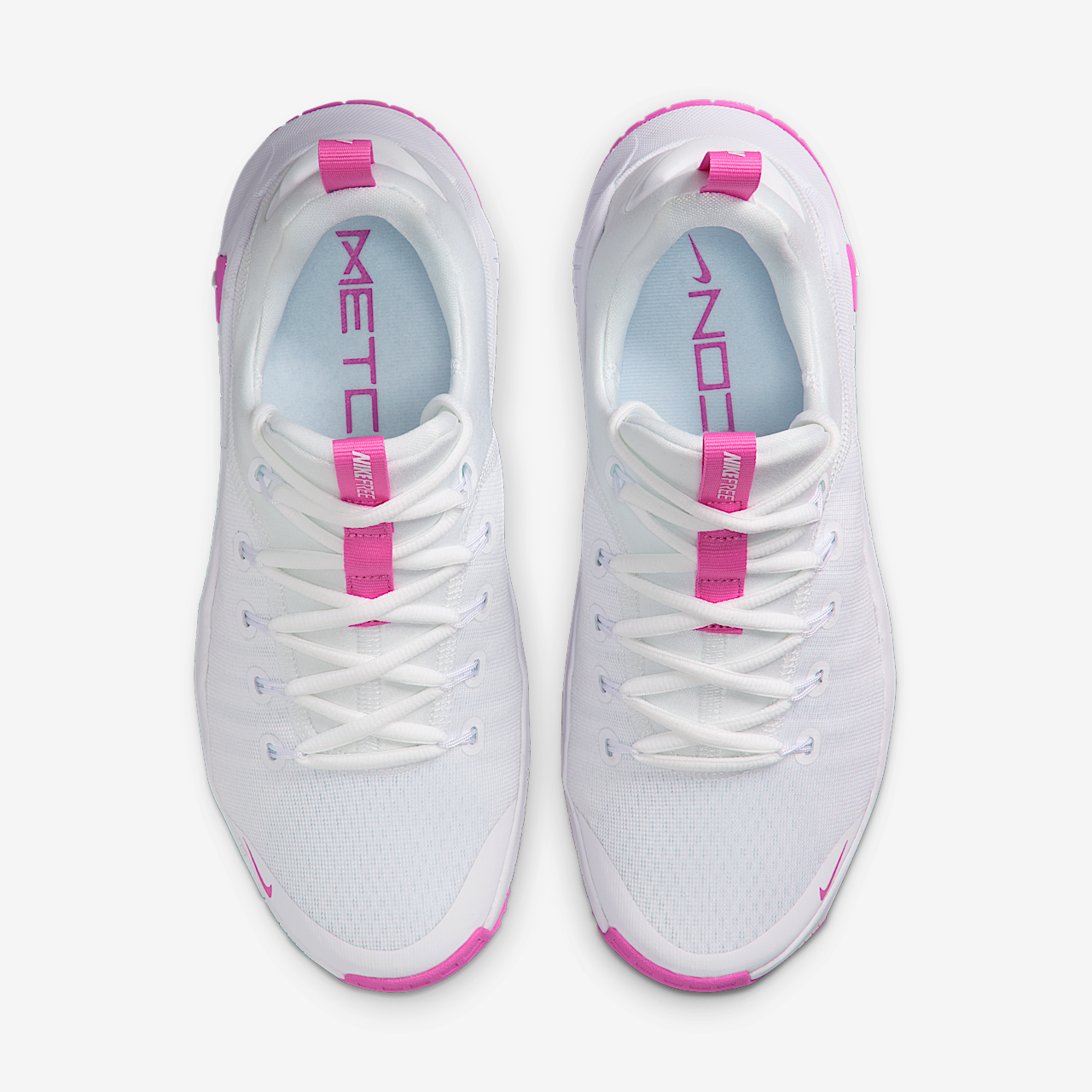 Nike Free sneaker Wit/Playful Pink