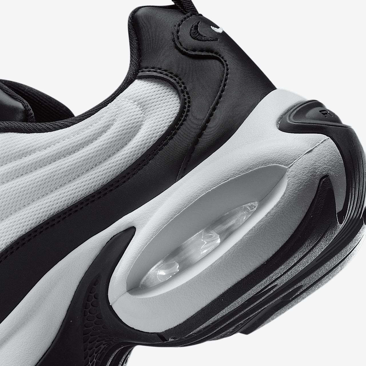 Nike Nike Air Max Portal sneaker Zwart/Wit/Metallic Silver