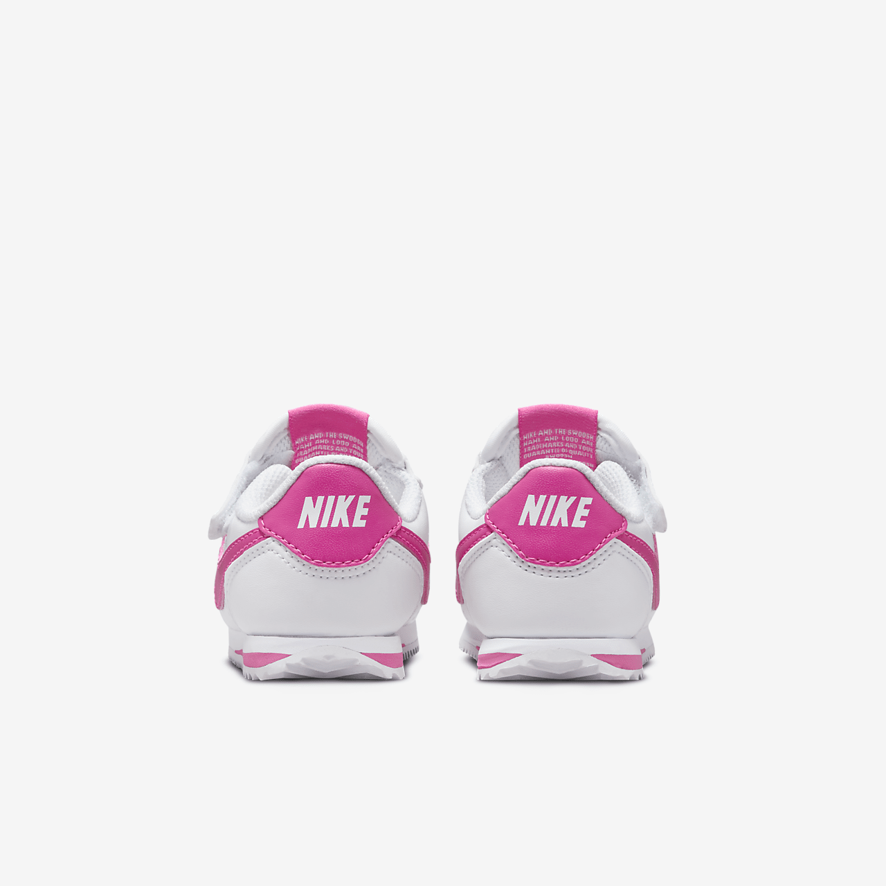 Nike Cortez sneaker Wit/Laser Fuchsia