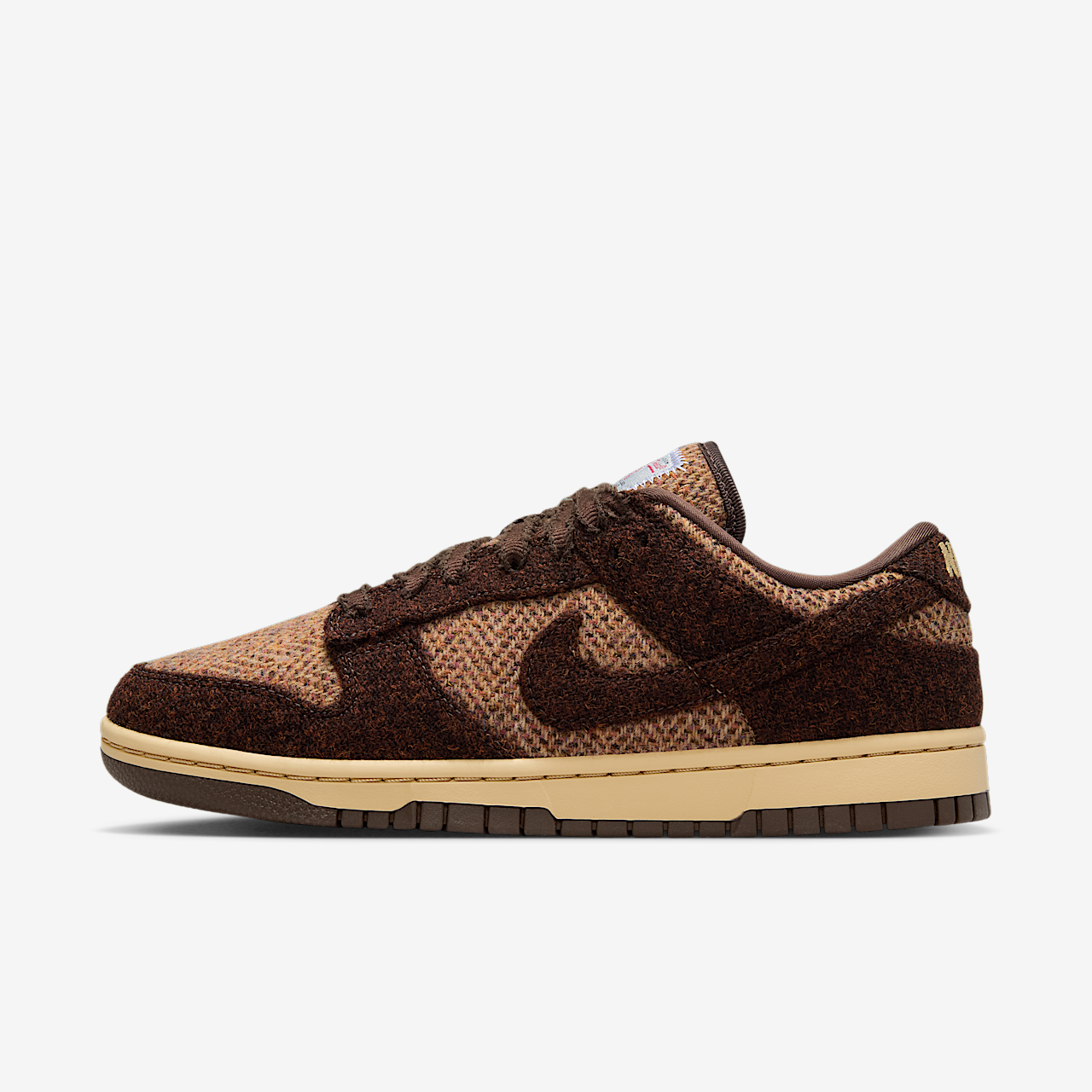 Nike Dunk Low sneaker Sesame/Violet Mist/Baroque Brown