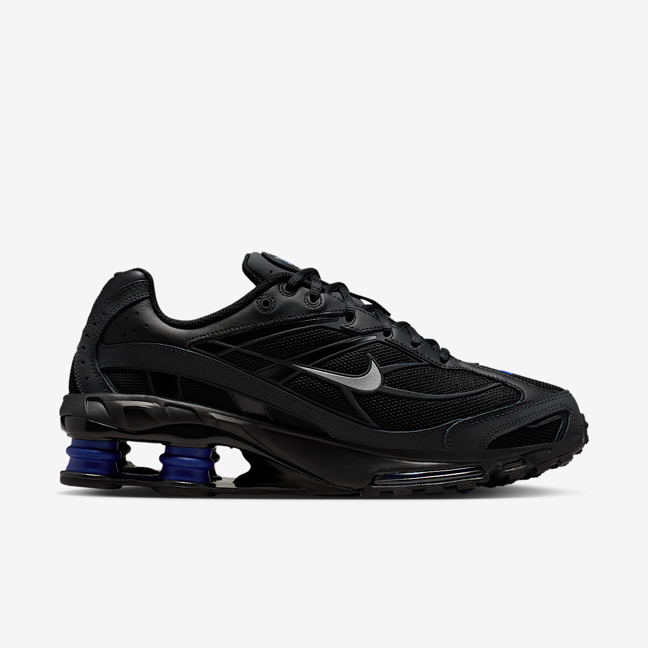 Nike Nike Shox sneaker Zwart/Deep Royal Blue/Anthracite/Metallic Silver