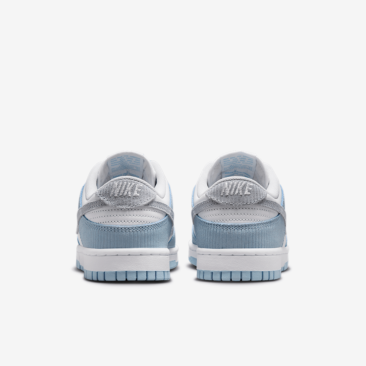 Nike Dunk Low sneaker Light Armory Blue/Wit/Football Grey