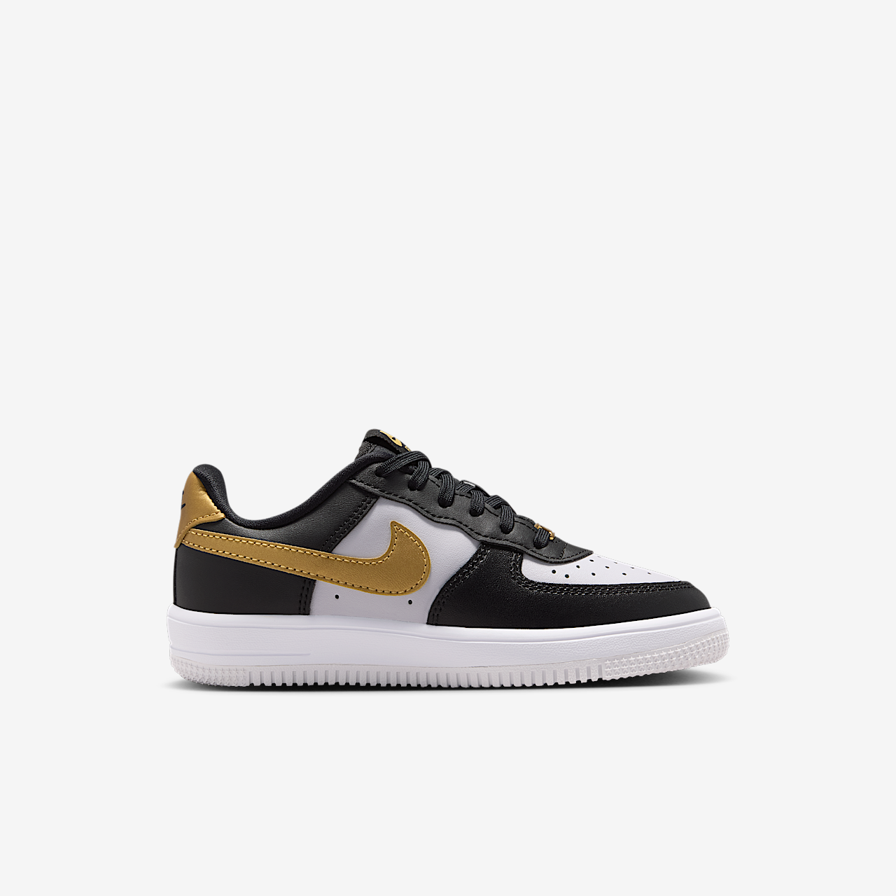 Nike  sneaker Zwart/Zwart/Wit/Metallic Gold