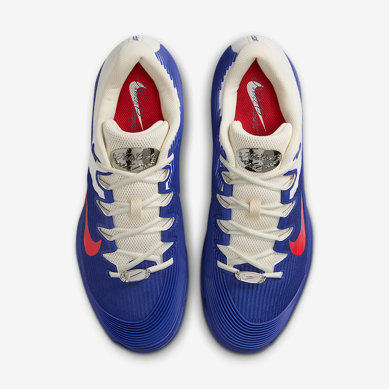 Nike  sneaker Deep Night/Pale Ivory/Metallic Silver/Light Crimson