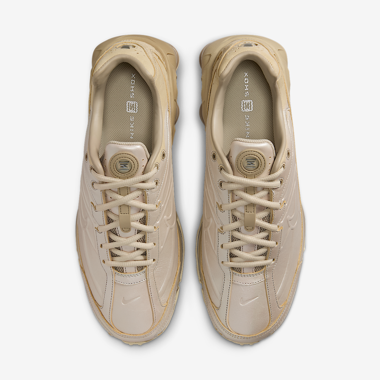 Nike Nike Shox sneaker Metallic Silver/Desert Khaki/Khaki/Light Khaki