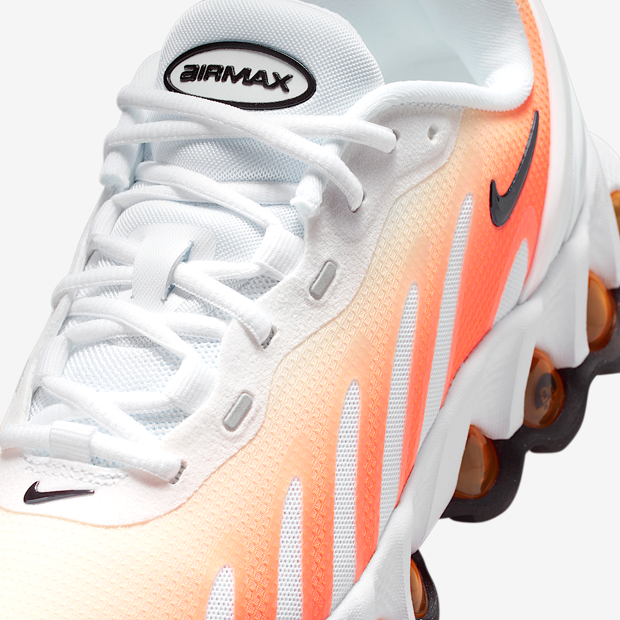 Nike Air Max DN sneaker Wit/Total Orange/Zwart