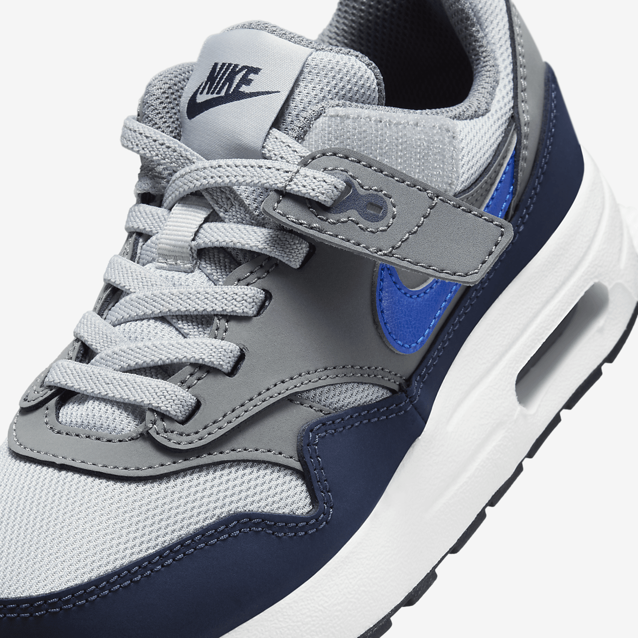 Nike Air Max 1 sneaker Smoke Grey/Wolf Grey/Obsidian/Racer Blue