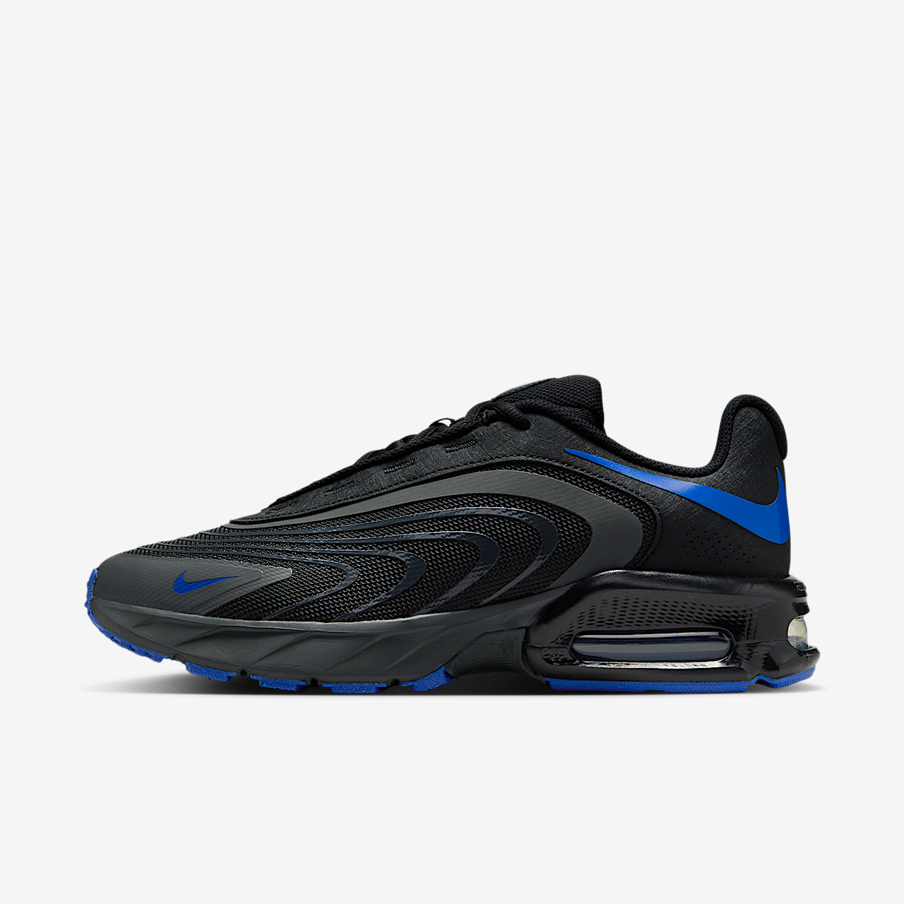 Nike Air Max sneaker Dark Smoke Grey/Zwart/Racer Blue