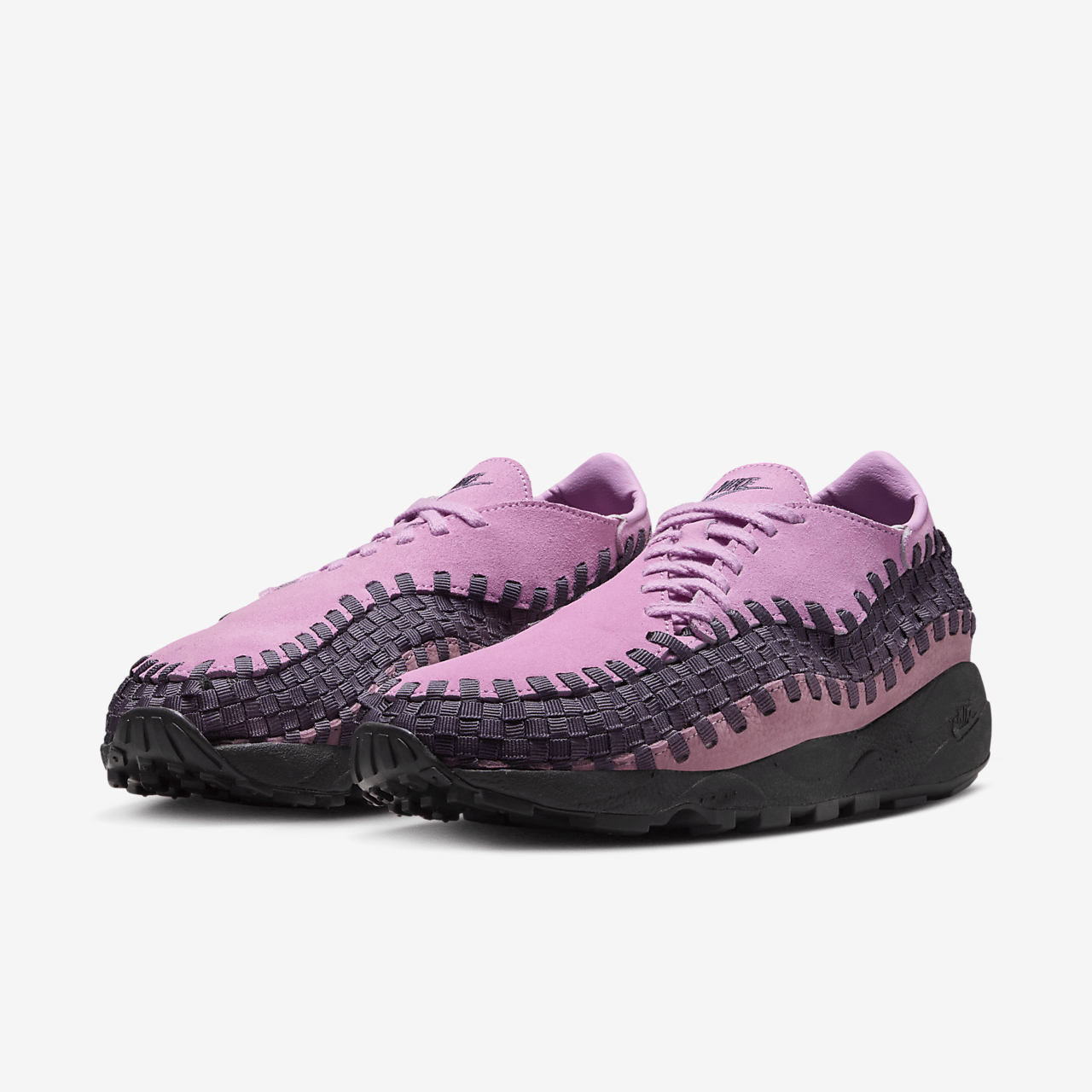 Nike Nike Air Footscape Woven sneaker Beyond Pink/Plum Dust/Zwart/Dark Raisin