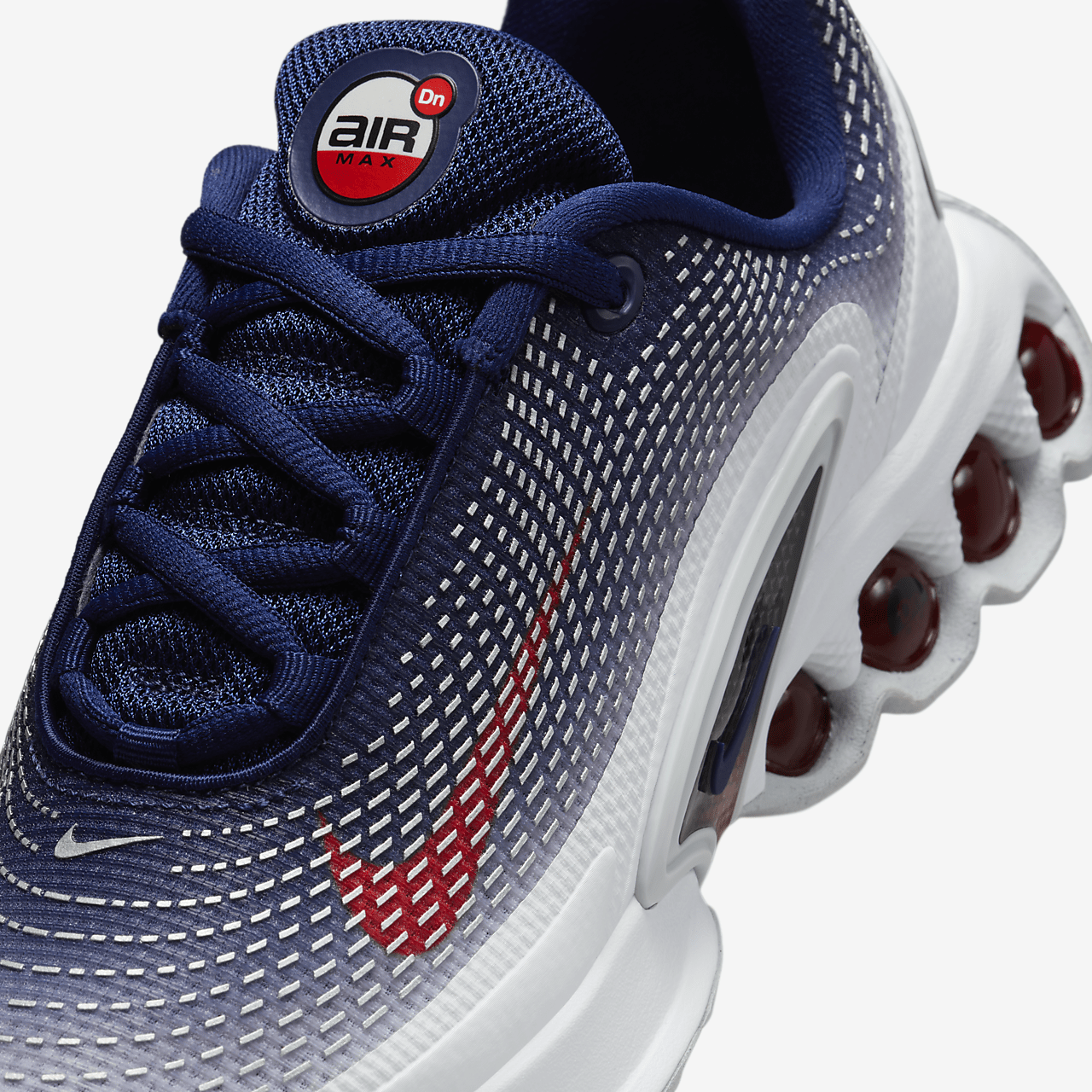 Nike Air Max DN sneaker Wit/Blue Void/Blue Void/Sport Red
