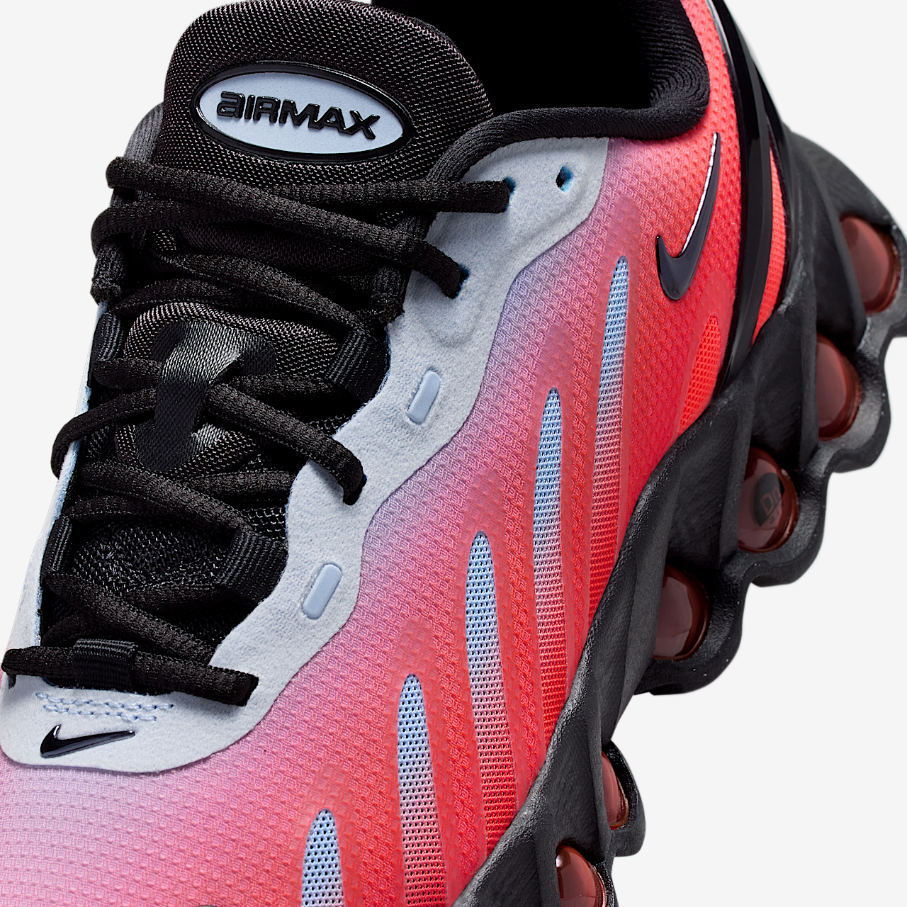 Nike Air Max DN sneaker Royal Tint/Bright Crimson/Zwart/Zwart