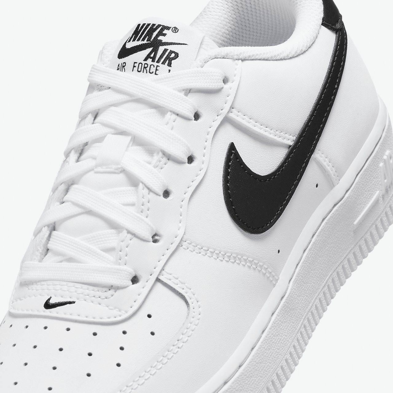 Nike Air Force 1 sneaker Wit/Zwart