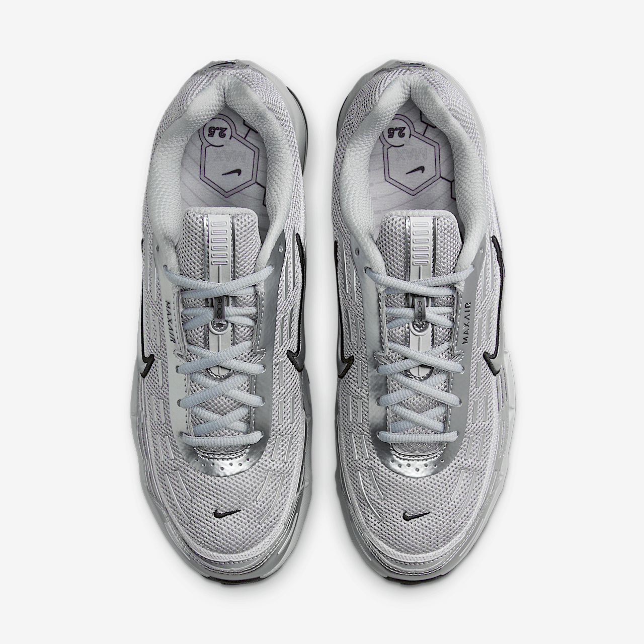 Nike Air Max sneaker Flat Silver/Metallic Silver/Zwart/Metallic Silver